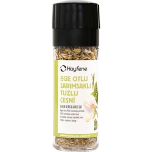 Ege Otlu Sarımsaklı Tuzlu Çeşni 40 gr (Değirmen Kapaklı)
