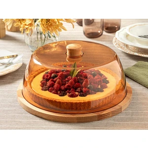 Swan Kek Fanusu 29 cm Amber