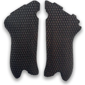 Zib Grips Silah Kabzası - Luger P08, 1917 Parabellum ile Uyumlu - Koyu Kahverengi Renk - LGRP08CV016