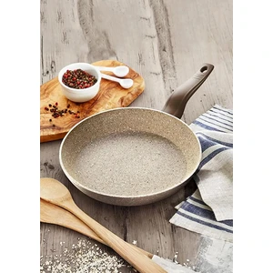 24 cm Granit Tava - Kahverengi