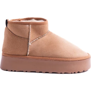 Taba Içi Kürklü Kalın Taban Bot