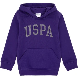 U.S. Polo Assn. Kız Çocuk Mor Sweatshirt 50296388-VR038