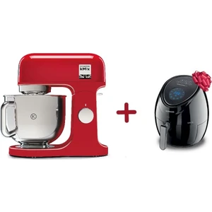 KMX750AR Kmix 5 Lt. Mutfak Şefi - Siyah + HFP30 Siyah Airfryer