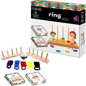 Zet Zeka Ring Ahşap Zeka ve Akıl Oyunu 3+ Yaş 2 Oyuncu
