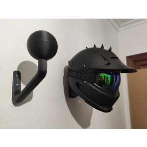 Byr Motosiklet  Kask Duvar Askısı, Kask Tutucu Siyah 4811846 Byrnew