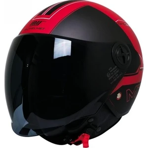 Mts FX-101 Yarım Kask Desıgn Kırmızı