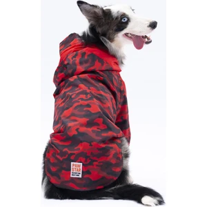 Kırmızı Dijon Büyük Irk Köpek Tulum Yağmurluğu Köpek Yağmurluk Köpek Kıyafeti Köpek Elbisesi