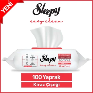 Easy Clean Kiraz Çiçeği Yüzey Temizlik Havlusu&Mendili 100 Yaprak
