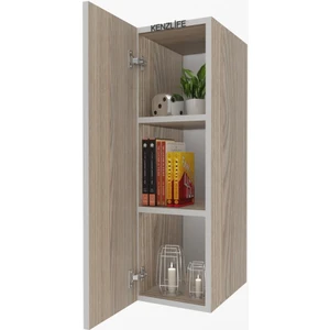 Kenzlife mutfak dolabı irem  060.030.32 crd  2 raflı kapaklı  ofis banyo kiler evrak kitaplık