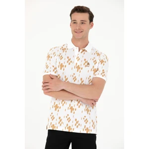 U.S. Polo Assn. Erkek Camel Tişört 50263426-VR015