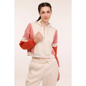 W-Mervın Hz Hoodıe 4pr Bej Kadın Sweatshirt