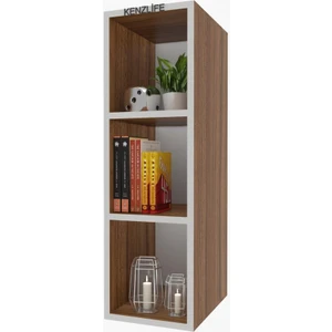 Kenzlife mutfak dolabı ıtır 090.030.30 cvz 2 raflı kapaksız ofis banyo kiler evrak kitaplık