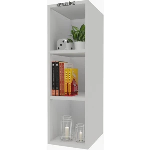 Kenzlife mutfak dolabı ıtır 090.030.30 byz 2 raflı kapaksız ofis banyo kiler evrak kitaplık