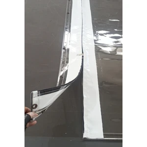 Branda Dünyası Şeffaf Branda Fermuar