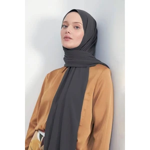 Five Scarf Medine Ipeği Şal - Tek Renk Medine Ipeği Şal - Düz Şal - Krep Şal - Medine Şal