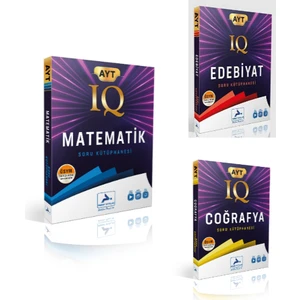 Paraf Iq Ayt Matematik - Coğrafya - Edebiyat Soru Kütüphanesi