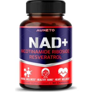 Nad+ Nicotinamide Riboside With Resveratrol Quercetin - Cellular Energy Repair Vitality 90 Capsul