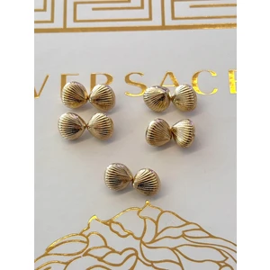 Deniz Kabuğu Model Gold Gömlek-Elbise Düğme Seti