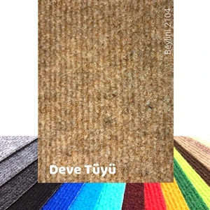 Halıfleks Zemin Yer Kaplama 3 mm Kalınlığında Rip Halı Duvardan Duvara Halıflex Organizasyon Davet