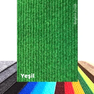 Halıfleks Zemin Yer Kaplama 3 mm Kalınlığında Rip Halı Duvardan Duvara Halıflex Organizasyon Davet