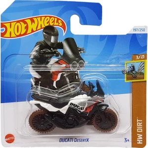 Hot Wheels Oyuncak Araba Ducati DesertX Gerçekçi Detaylarla 1:64 Ölçek 3 Yaş ve Üstü İçin