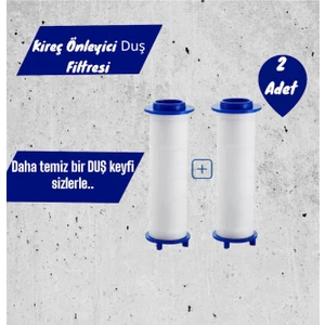 2 Adet Kireç Önleyici Duş Filtresi