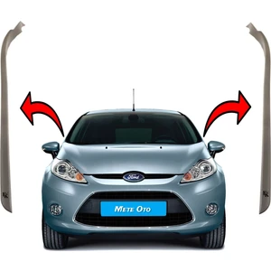 Ford Fiesta Ön Cam Fitil Takımı Dış Kenar Direk Lastiği Sol Sağ [2008--2017]
