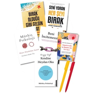 Beni İncitemezsin - Dünyaya Değil Kendine Meydan Oku - Seni Yoran Her Şeyi Bırak - Müthiş Psikoloji + Alfa Kalem - Defter