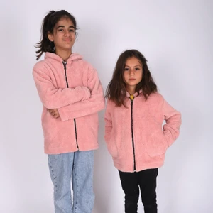 Welsoft Peluş Unisex Çocuk Ceketi