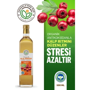 Anadolunun Özü Organik Alıç Sirkesi ''500ml''