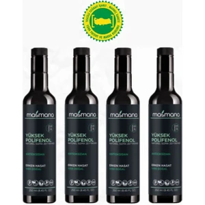 Yüksek Polifenollü Zeytinyağı 4 Adet 250 ml (2023)