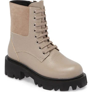 Vizon Deri Kadın Casual Bot - K24K1BT67753-A44