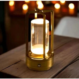 Uzmlight Cata Masa Lambası Gold