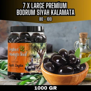 Zeytinci Mustafa Ünal Siyah Bodrum Kalamata Zeytin