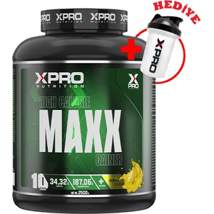 Xpro Nutrition Maxx Gainer Karbonhidrat Tozu 2500GR Muz Aromalı