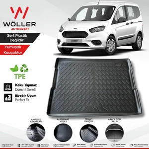 Ford Courier Bagaj Havuzu 2014 2023 Arası 3D Wöller Ultraflex Esnek