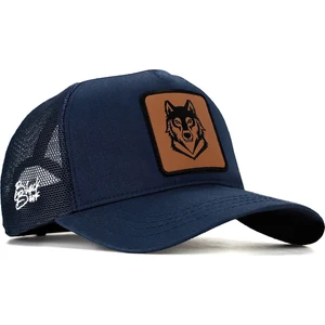 V1 Trucker Kurt - 4 Kod Logolu Unisex Lacivert Şapka (Cap)