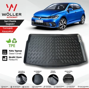 Vw Polo Bagaj Havuzu 2021 Sonrası 3D Wöller Ultraflex Esnek