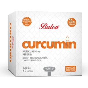 Curcumin Kurkumin Ve Piperin Yum.Kap. 1380 Mg*60