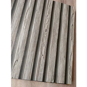 Kms Home Duvar Çıtası Görünümlü 3D Hava Alabilen Silinebilir Duvar Kağıtları 5m2