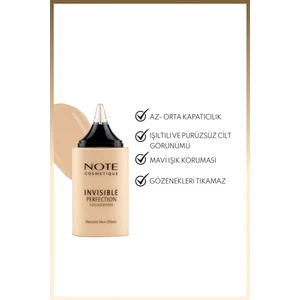 Note Cosmetics Invisible Perfection Fondöten 100 Bare Sand