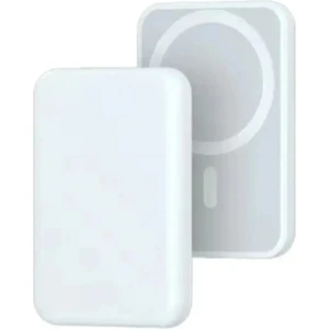 Ziş Store Apple iPhone Uyumlu 5000 mAh Magsafe Powerbank Kablosuz Şarj Cihazı