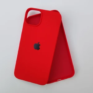 Pirok Store Apple iPhone 14 Plus (6.7) Uyumlu Lansman Içi Kadife Silikon Kılıf