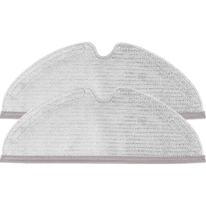 Xiaomi Vacuum Mop 1c/2/2 Pro +/2 Ultra/2c Uyumlu Robot Süpürge 2 Adet Mop Bezi Yedek Parça Seti