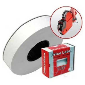 Makine Etiketi Çiftli 6600 Etiketi 1000 Li 20 Li E-6600 (1 Paket 20 Adet)