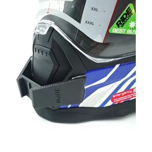 3D Part Works Nexx X wed 2 Kask Orjinal Chinmounts Aksiyon Kamera Chin Mount Çene Bağlantı Aparatı Seti