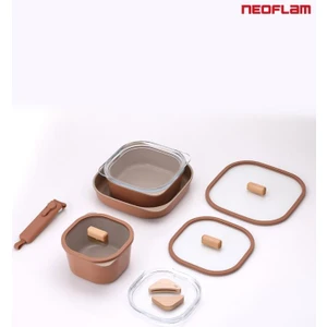 Fika Comfort Terracota Tencere, Tava ve Fırın Kabı Seti