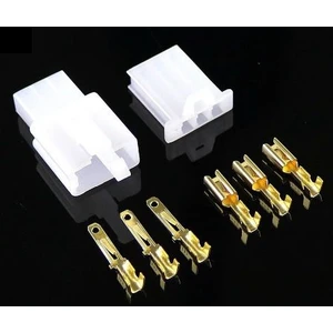 3 Pinli Tesisat Konnektörü - Tesisat Soketi (Otomobil Vs) 1 Adet