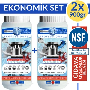Pearly Care Coffeo Espresso Kahve Makinesi Temizleme Deterjanı 900 gr x 2Adet
