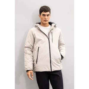 Su İtici Regular Fit Kapüşonlu Fermuarlı Mont A2620AX24WN